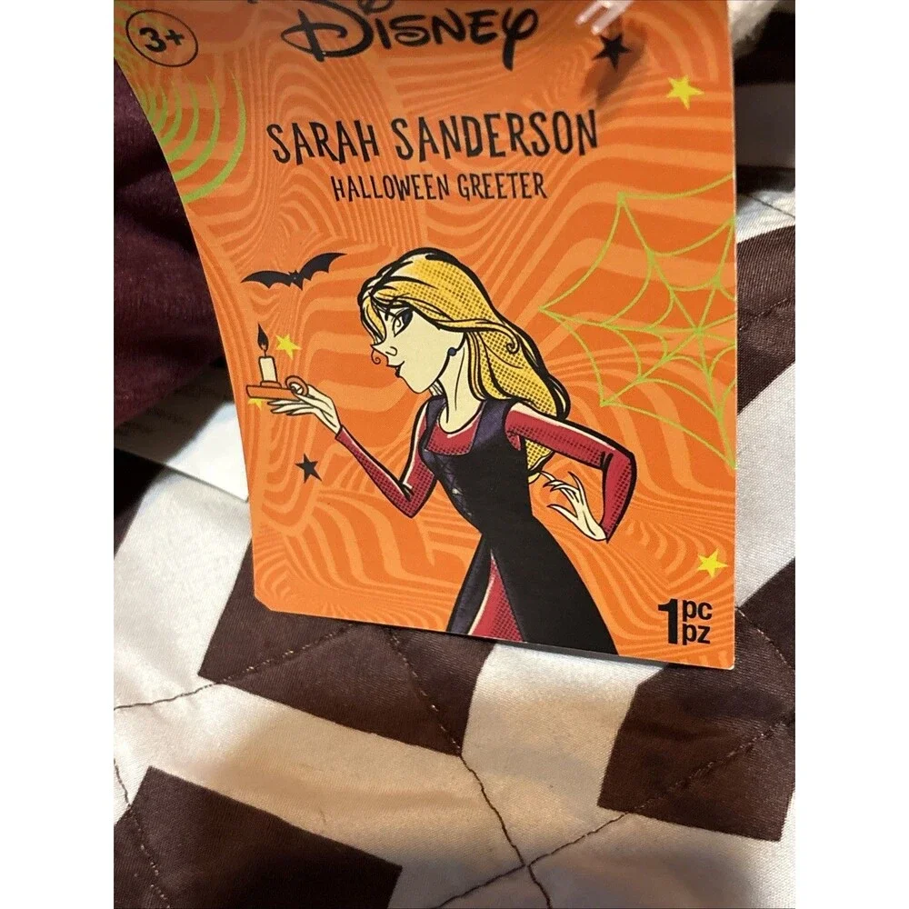 Disney Hocus Pocus Sarah Sanderson Witch 18” Stand Up Door Greeter Halloween